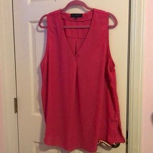 Eloquii 20W Hot Pink Blouse Shell